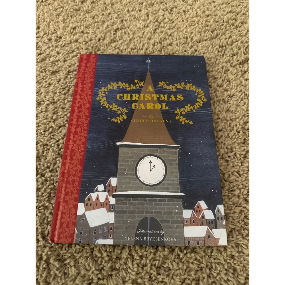 New A Christmas Carol by Charles Dickens Illustrated Holiday Book